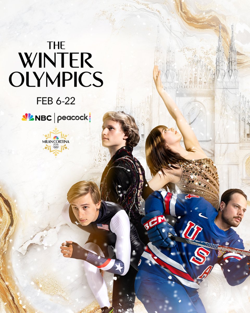Milano Cortina 2026 poster